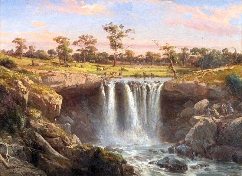 Louis Buvelot One of the Falls of the Wannon Germany oil painting art